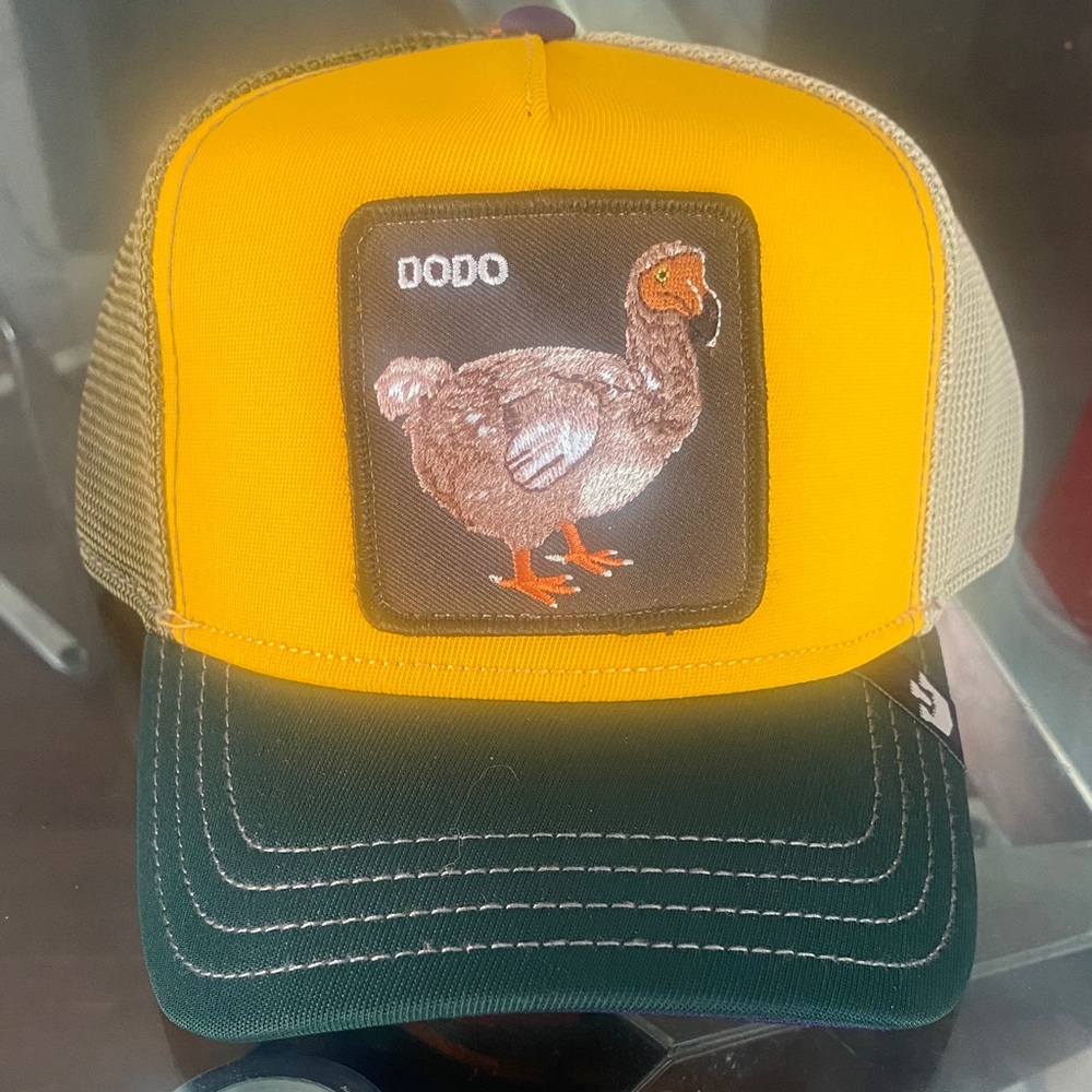 Goorin Bros Purple and Orange Trucker Hat